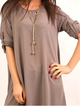 Bluza Dama Din Voal In Colturi Best Gri