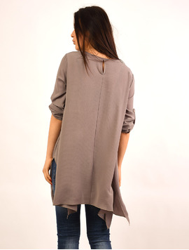 Bluza Dama Din Voal In Colturi Best Gri