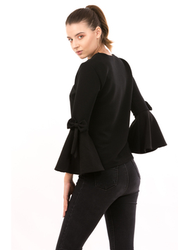 Bluza Dama TinkerbellBow Negru