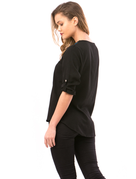 Bluza Dama FloralChest Negru