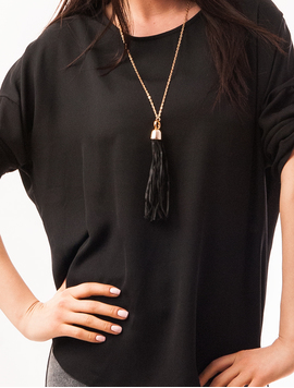 Bluza Dama Din Voal Souk Neagra