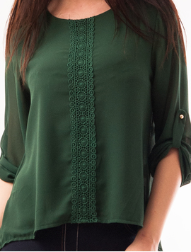 Bluza Dama Din Voal Coziness Verde