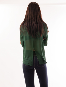 Bluza Dama Din Voal Coziness Verde