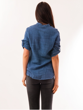 Camasa Dama Stil Tunica Choice Albastra