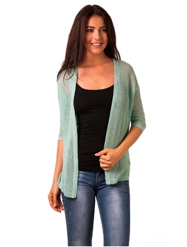 Cardigan Dama Bow Wow Mint Green