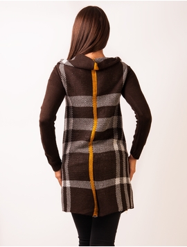 Cardigan Dama In Carouri Maro Si Mustar