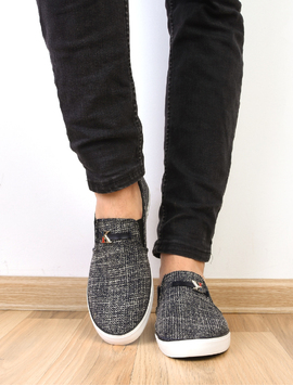 Espadrile Barbati Cu Aplicatie Metalica Bleumarin Inspicat