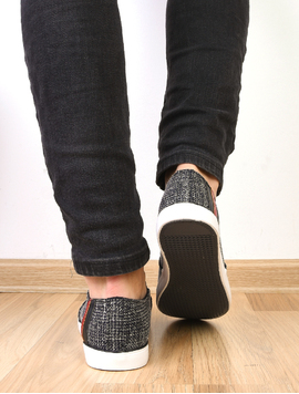 Espadrile Barbati Cu Aplicatie Metalica Bleumarin Inspicat