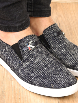 Espadrile Barbati Cu Aplicatie Metalica Bleumarin Inspicat