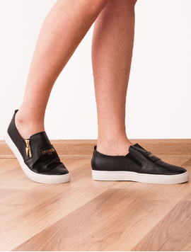 Espadrile Dama Inscriptionate Fashion Paris Negre