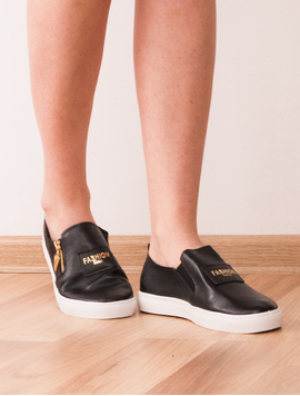 Espadrile Dama Inscriptionate Fashion Paris Negre