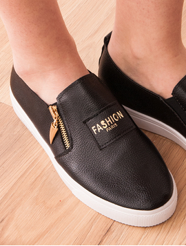 Espadrile Dama Inscriptionate Fashion Paris Negre