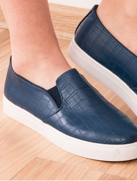 Espadrile Dama Cu Texturatii Fine Position Bleumarin