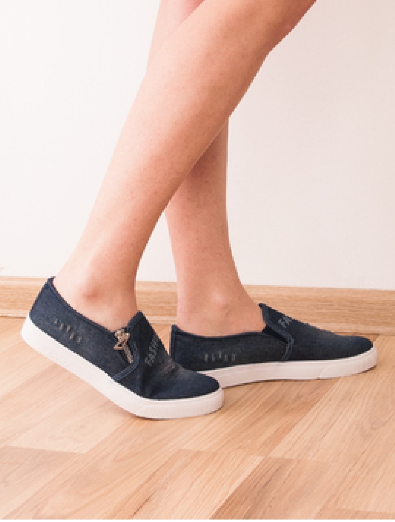 Espadrile Dama Denim Confident Bleumarin