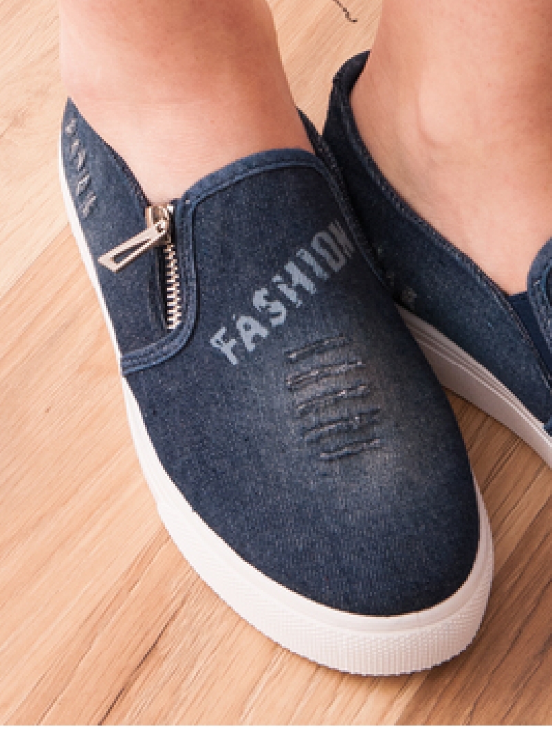 Espadrile Dama Denim Confident Bleumarin