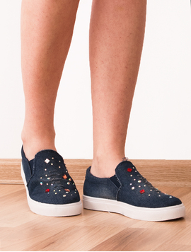 Espadrile Dama Denim Spring Bleumarin