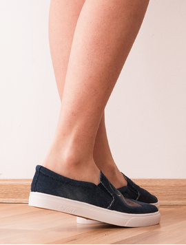 Espadrile Dama Denim Poke Bleumarin