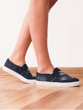 Espadrile Dama Denim Coco Bleumarin