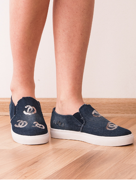 Espadrile Dama Denim Coco Bleumarin