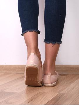 Espadrile Dama Stralucitoare Secret Roz