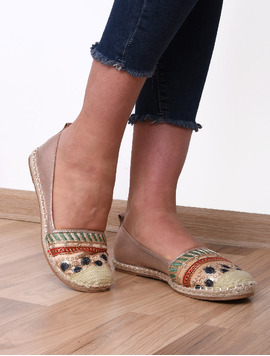 Espadrile Dama Cu Strasuri Spring Roz