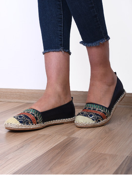 Espadrile Dama Cu Strasuri Spring Bleumarin