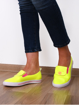 Espadrile Dama Notice Verde Neon