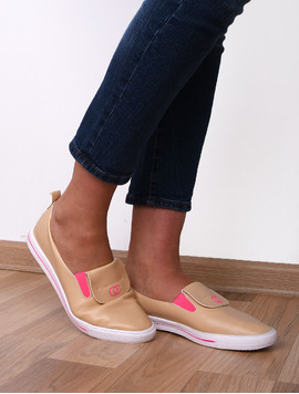 Espadrile Dama Notice Bej Si Roz