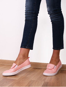 Espadrile Dama Notice Roz Si Alb
