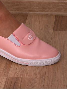 Espadrile Dama Notice Roz Si Alb