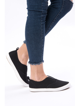 Espadrile Dama Wild Dream Negru Si Alb