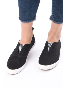 Espadrile Dama Wild Dream Negru Si Alb