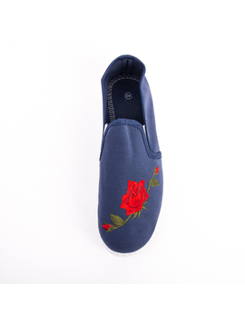 Espadrile Dama SpringFlower Bleumarin