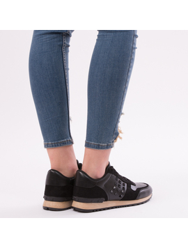 Pantofi Sport Casual UpForRunning Negru