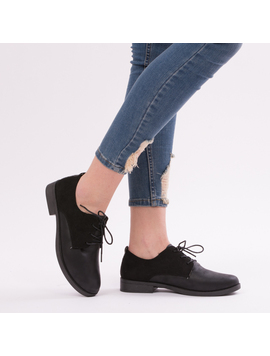 Pantofi Dama ShineySnake Negru
