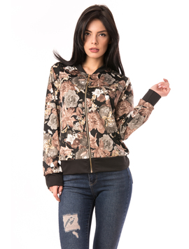 Jacheta Dama Cu Imprimeu Floral April Maro