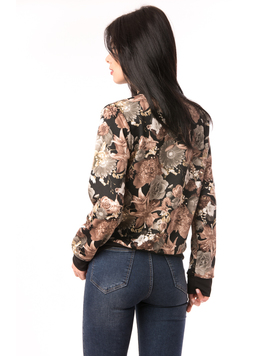 Jacheta Dama Cu Imprimeu Floral April Maro