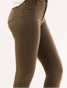 Jeans Dama Cu Talie Inalta Walls Kaki