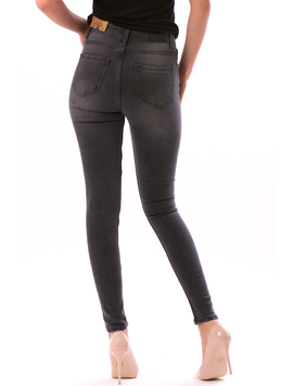 Jeans Dama BlackGun Gri Inchis