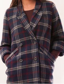 Palton Dama In Carouri Incredible Bleumarin
