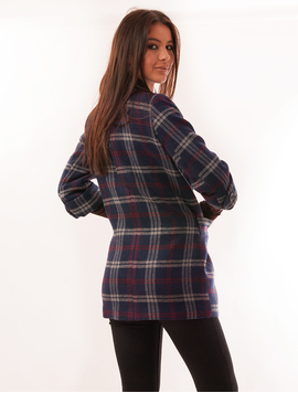 Palton Dama In Carouri Incredible Bleumarin