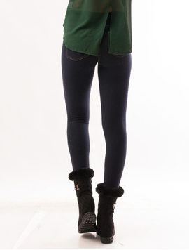 Pantaloni Dama Blug Stil Colant Goldmine Bleumarin