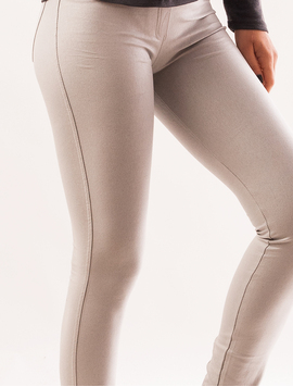 Pantaloni Dama Blug Stil Colant Relax Gri