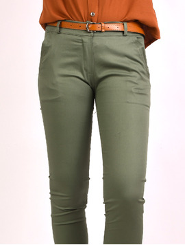Pantaloni Dama Office Pocket Pants Kaki