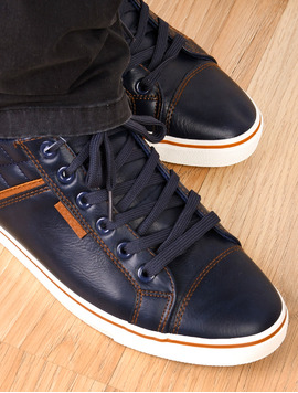 Pantofi Barbati Sport Cu Siret Remarkable Bleumarin