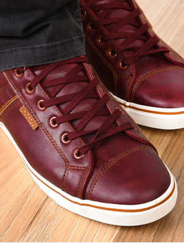 Pantofi Barbati Sport Cu Siret Remarkable Grena