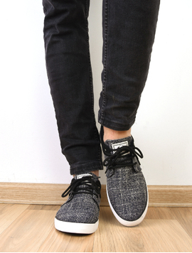 Pantofi Barbati Sport Cu Siret Arrow Negru Inspicat