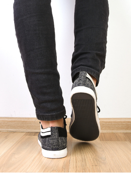 Pantofi Barbati Sport Cu Siret Arrow Negru Inspicat