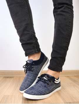 Pantofi Barbati Sport Cu Siret Arrow Bleumarin Inspicat