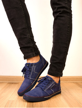 Pantofi Barbati Sport Cu Siret Midnight Bleumarin